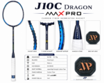MaxPro J10 C Dragon Blue Badminton Racket - Image 6